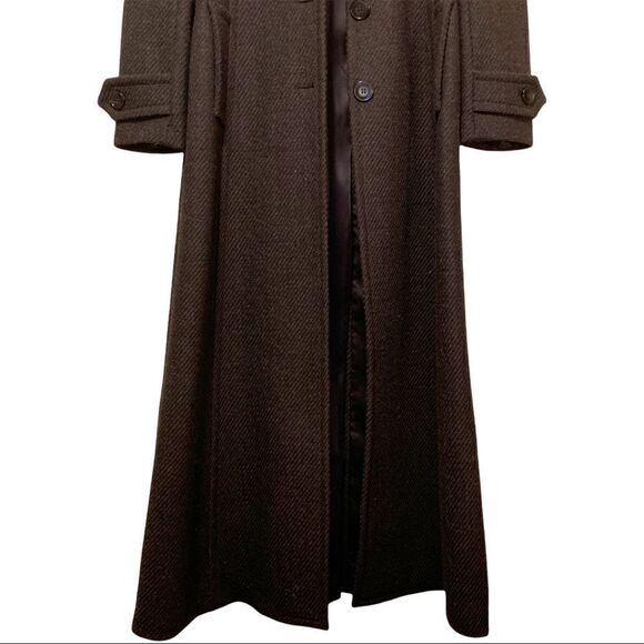 Dolce & Gabbana Wool Tie Belt Long Coat |Size:40| - Picture 11 of 14